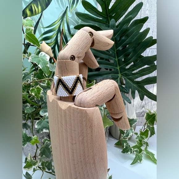 Stylish Miyuki Beaded Adjustable Rings - Boho Chic Statement Rings - Picture 3 of 12